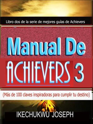 cover image of Manual de Achievers 3